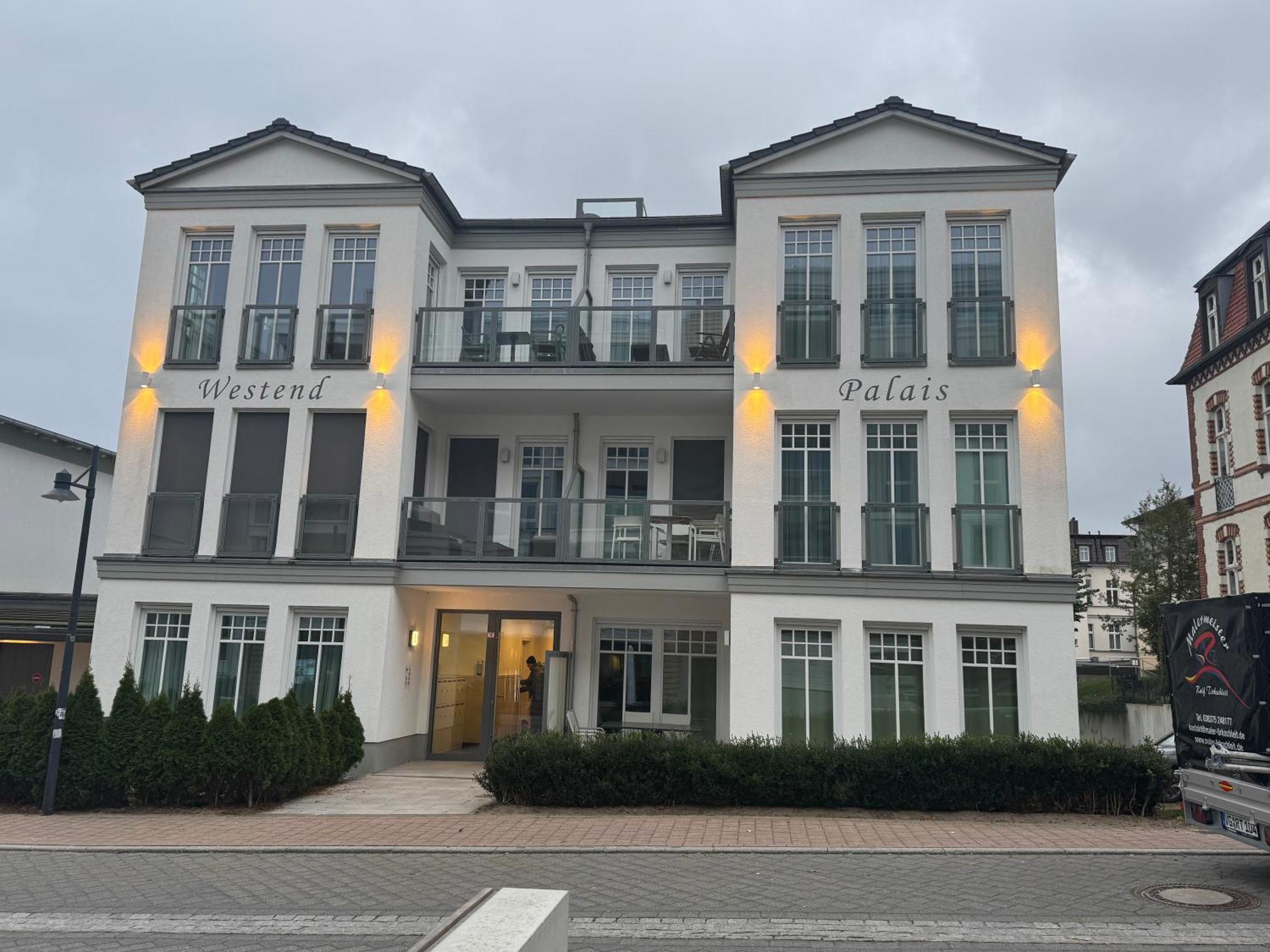 Westend-Palais Ostseebad Heringsdorf Exterior foto